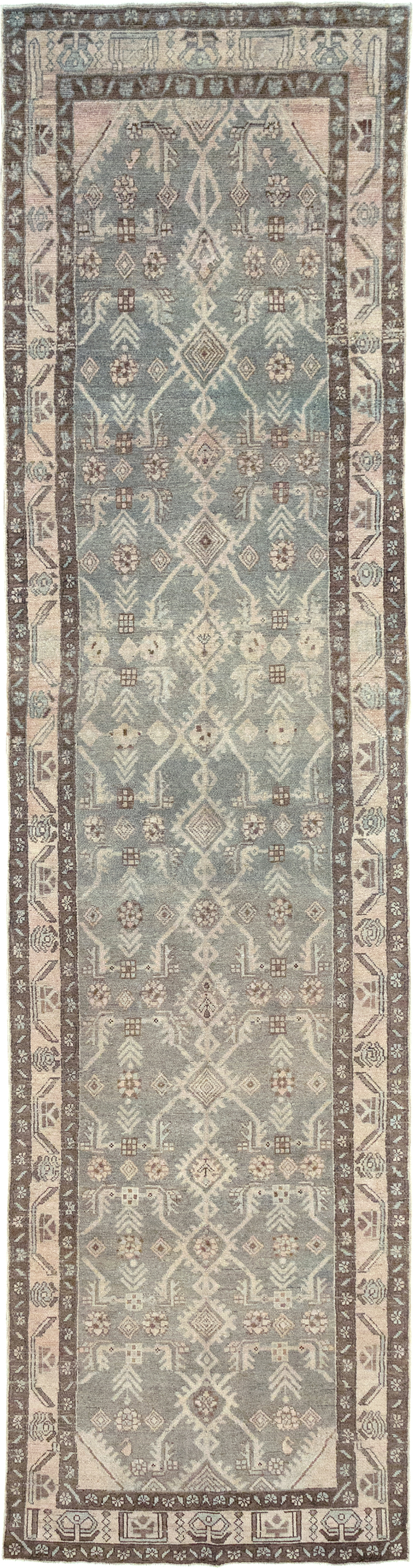 Vintage Persian Malayer Runner, No.32674 - Gss