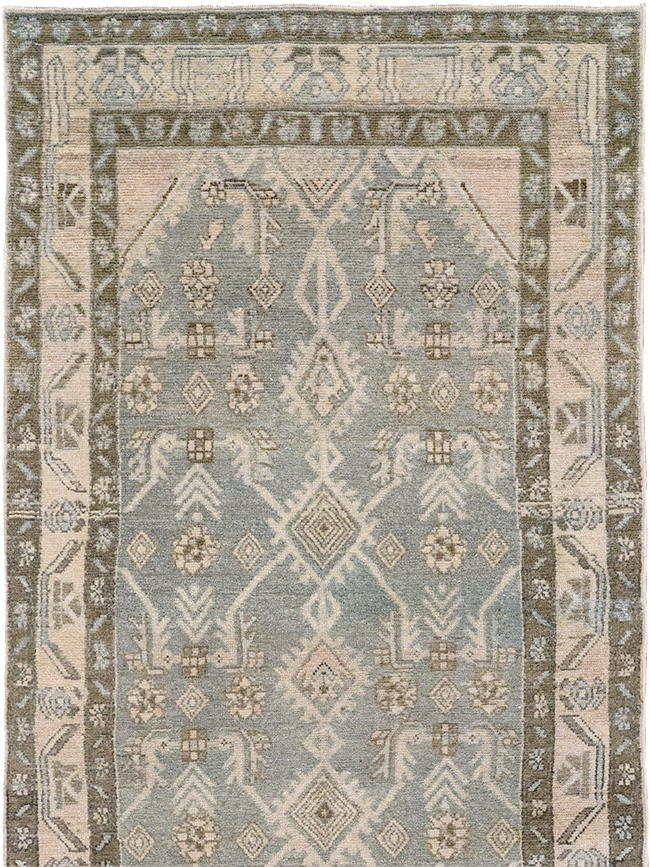 Vintage Persian Malayer Runner, No.32674 - Gss