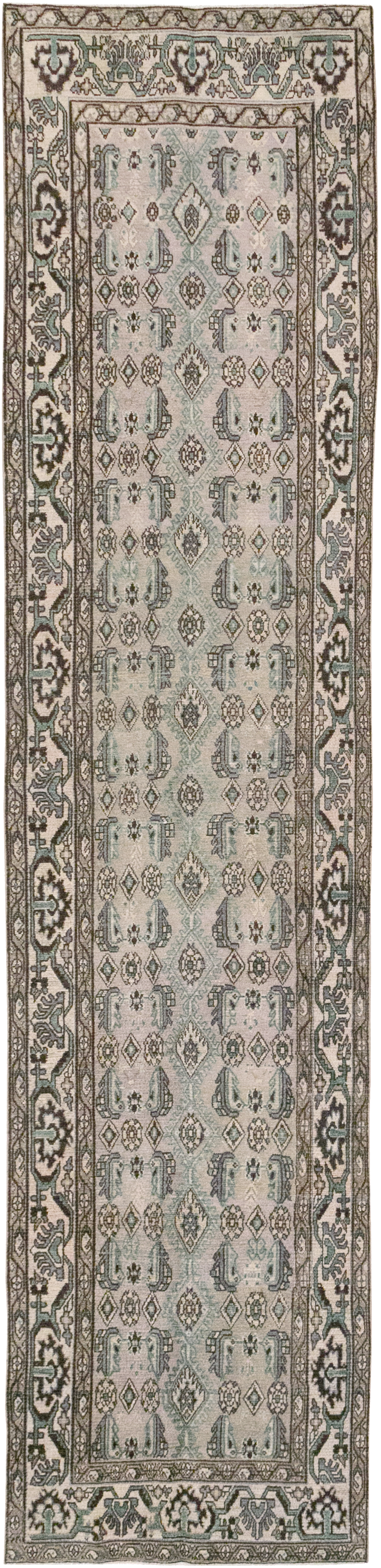 Vintage Persian Malayer Runner, No.32675 - Gss