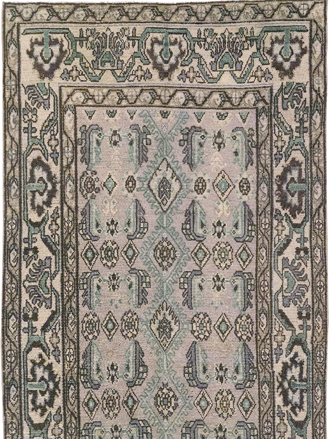 Vintage Persian Malayer Runner, No.32675 - Gss