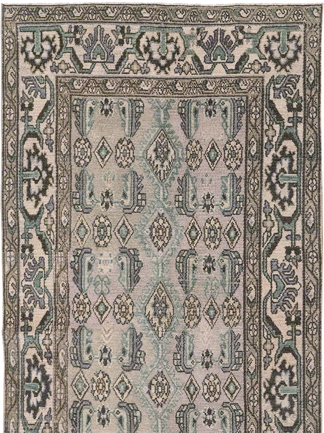Vintage Persian Malayer Runner, No.32675 - Gss