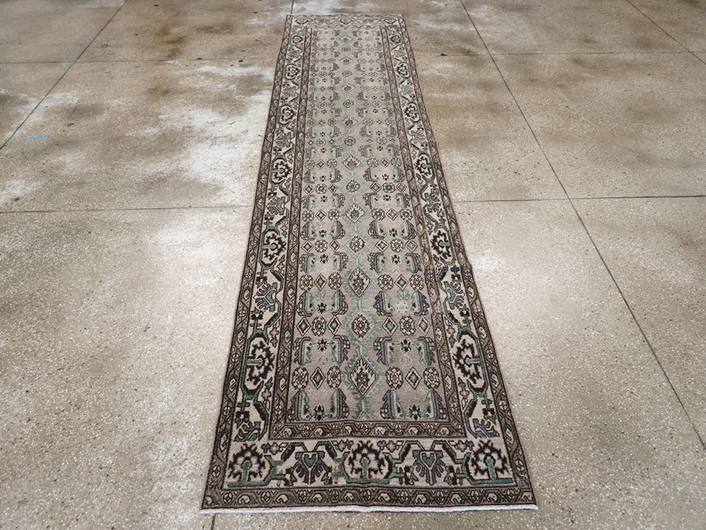 Vintage Persian Malayer Runner, No.32675 - Gss