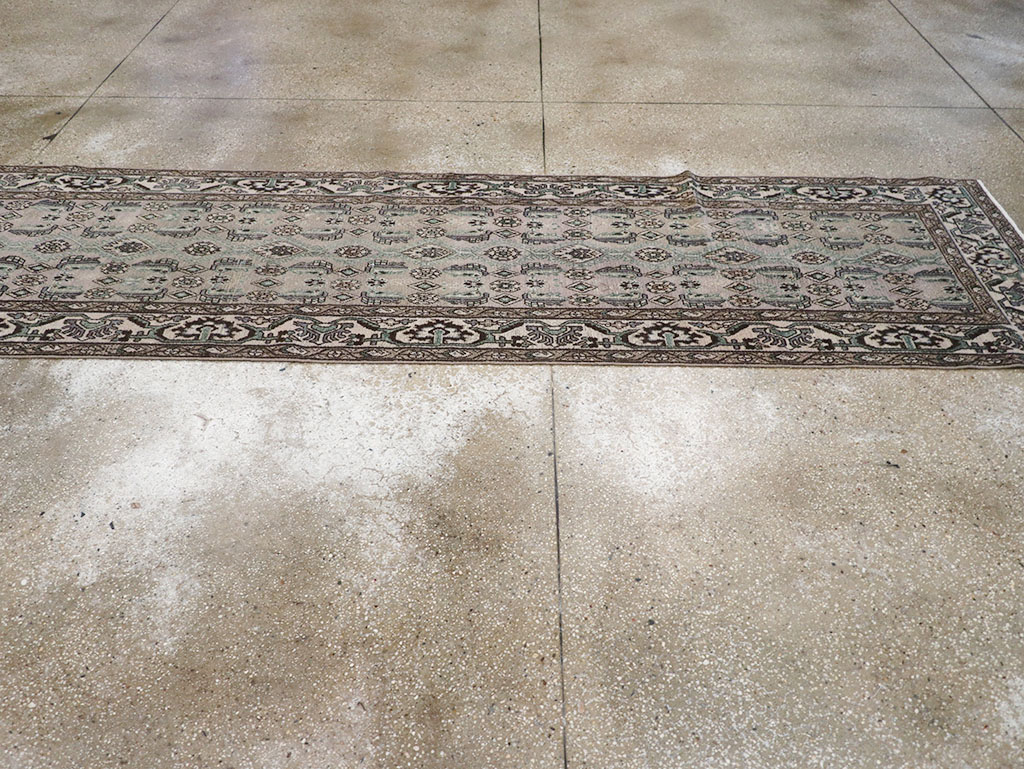 Vintage Persian Malayer Runner, No.32675 - Gss