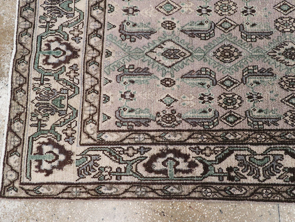 Vintage Persian Malayer Runner, No.32675 - Gss