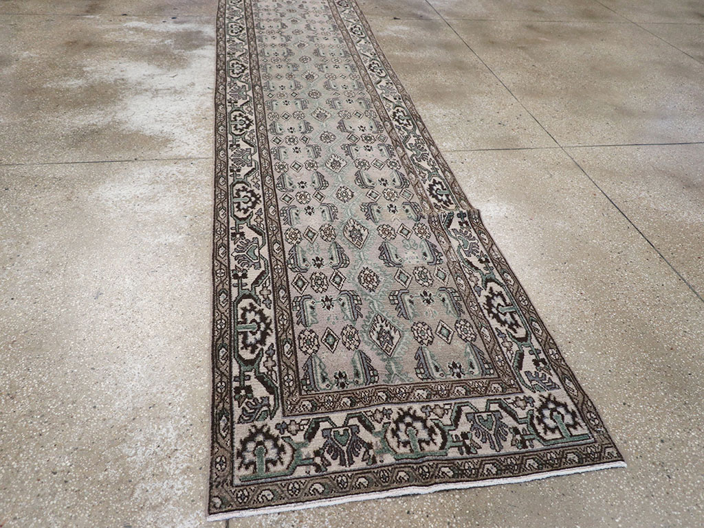 Vintage Persian Malayer Runner, No.32675 - Gss