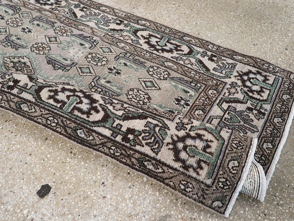 Vintage Persian Malayer Runner, No.32675 - Gss