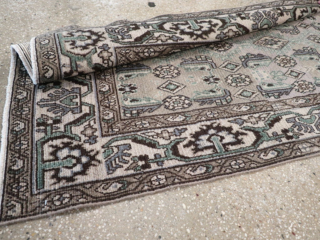 Vintage Persian Malayer Runner, No.32675 - Gss