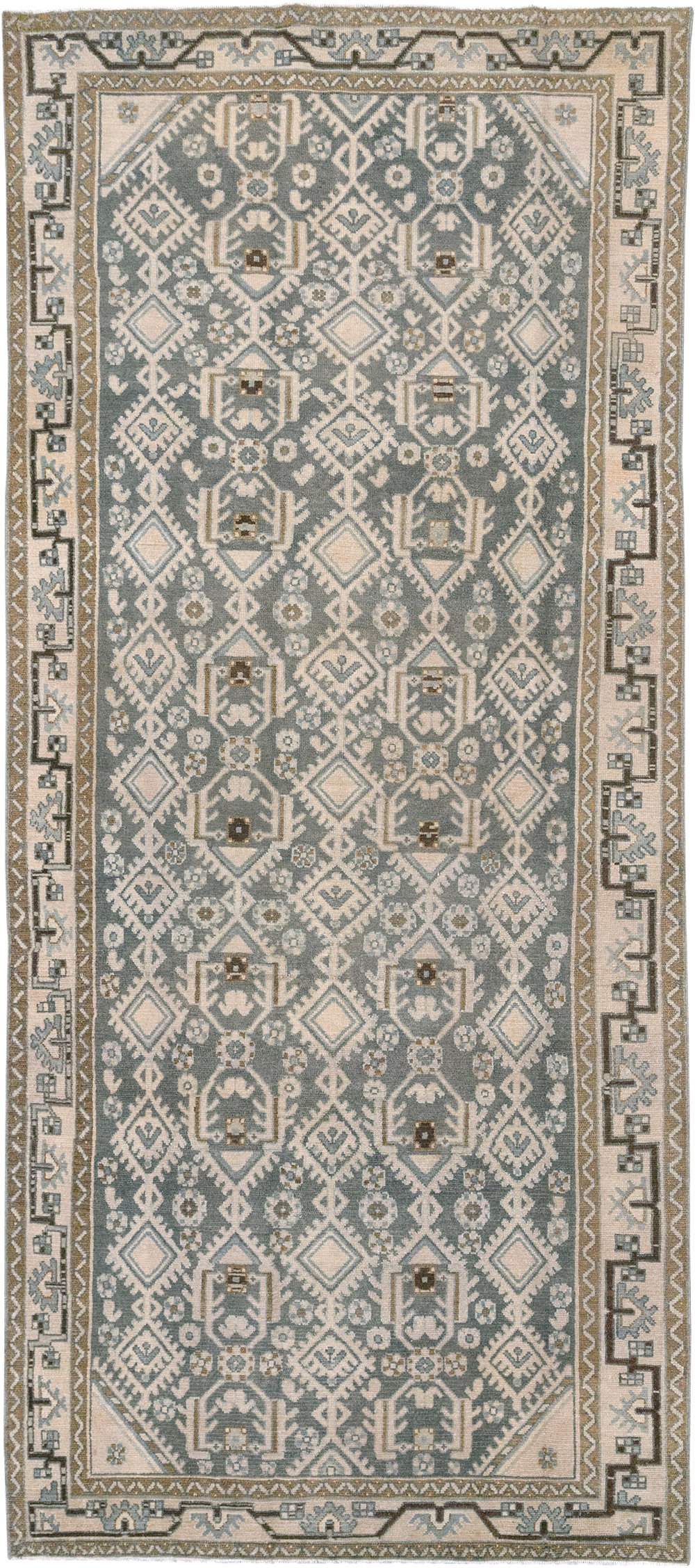 Vintage Persian Malayer Gallery Rug, No.32676 - Gss