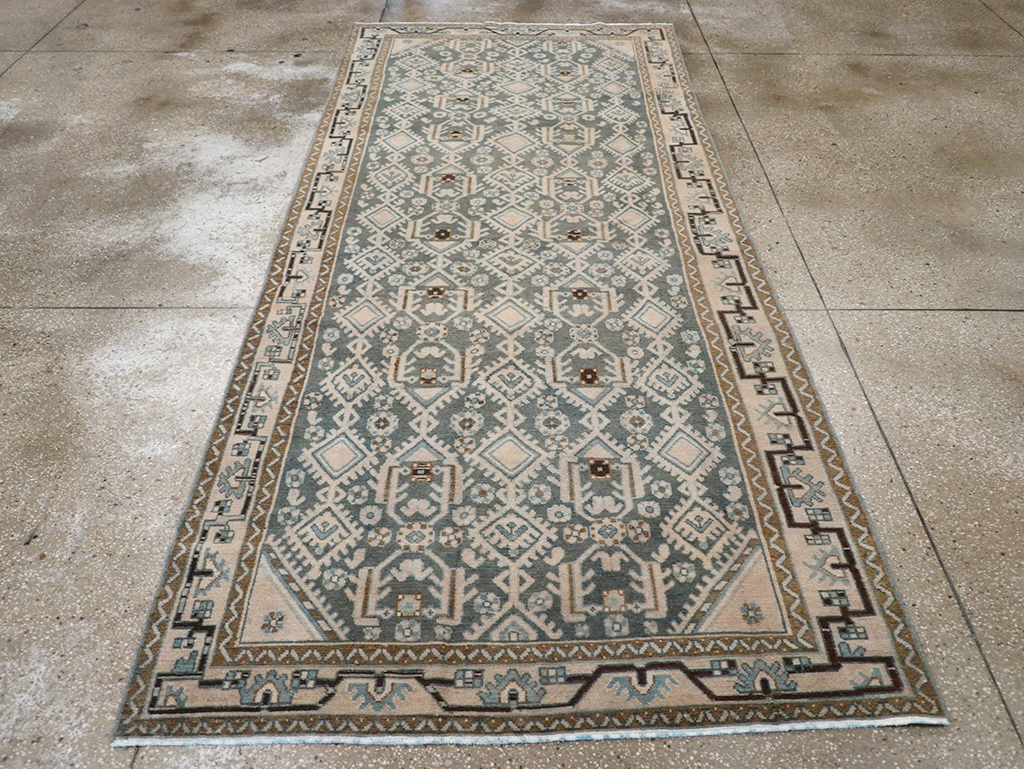 Vintage Persian Malayer Gallery Rug, No.32676 - Gss