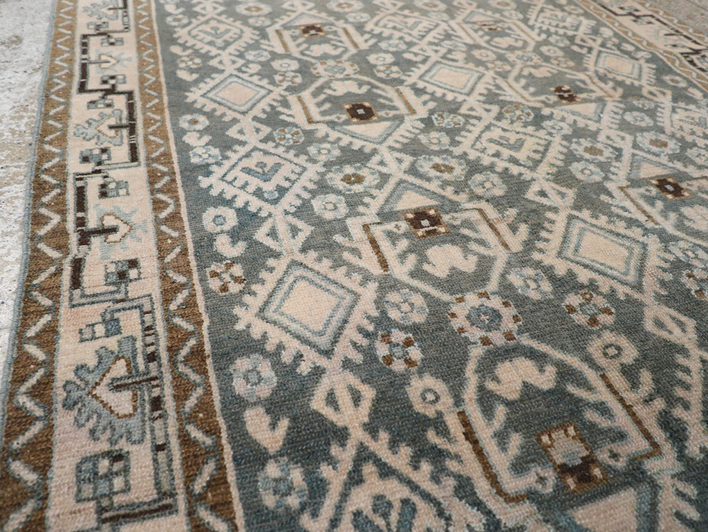 Vintage Persian Malayer Gallery Rug, No.32676 - Gss