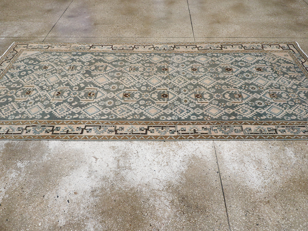 Vintage Persian Malayer Gallery Rug, No.32676 - Gss