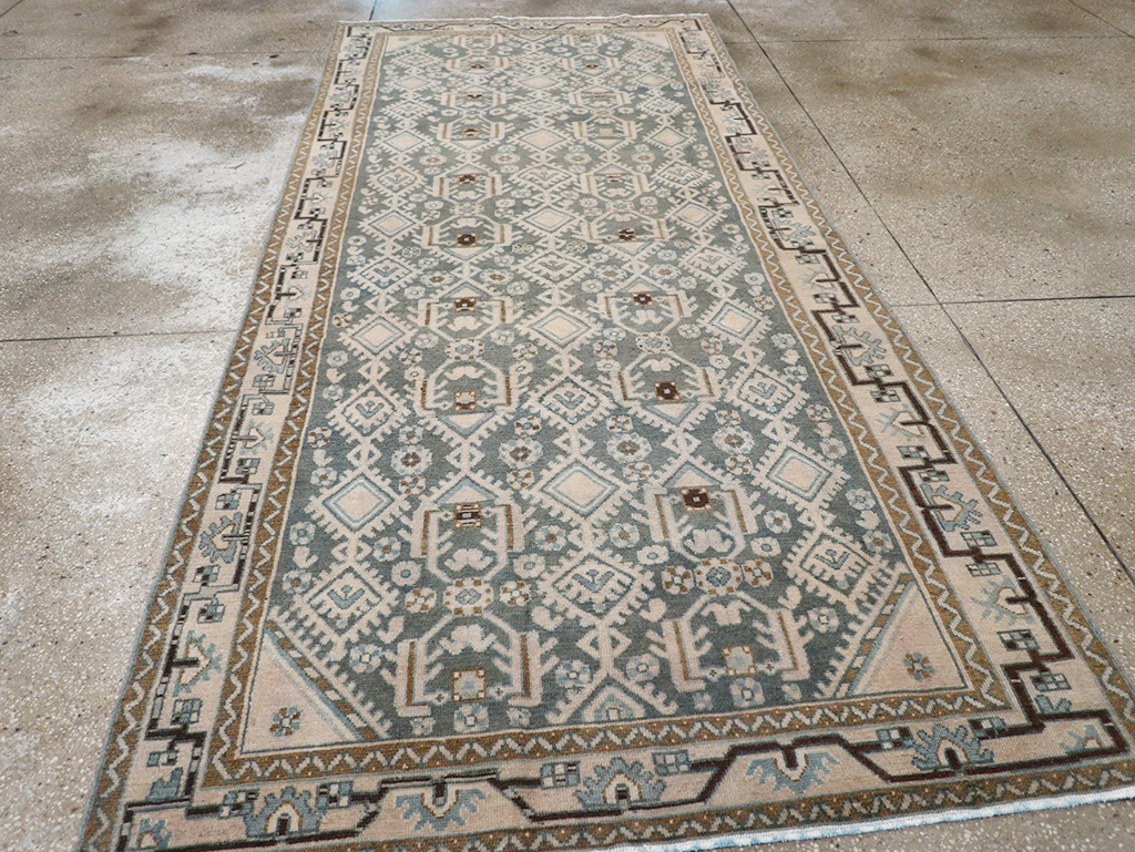 Vintage Persian Malayer Gallery Rug, No.32676 - Gss