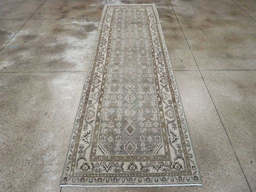 Vintage Persian Malayer Runner (Pair: 2 of 2), No.32677 - Gss