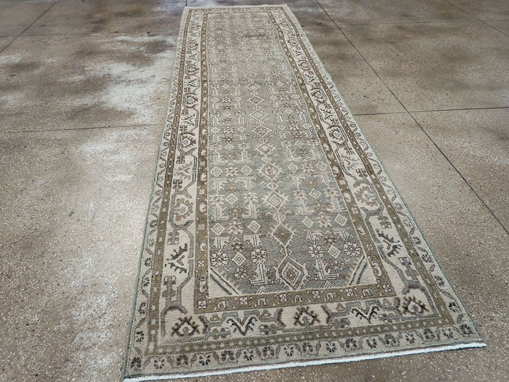 Vintage Persian Malayer Runner (Pair: 2 of 2), No.32677 - Gss