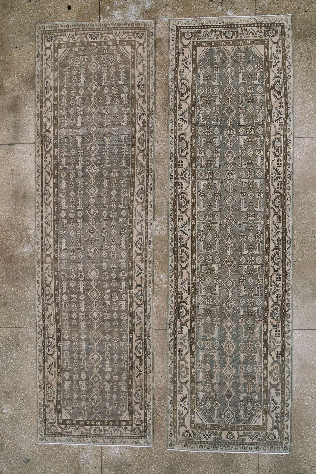 Vintage Persian Malayer Runner (Pair: 2 of 2), No.32677 - Gss