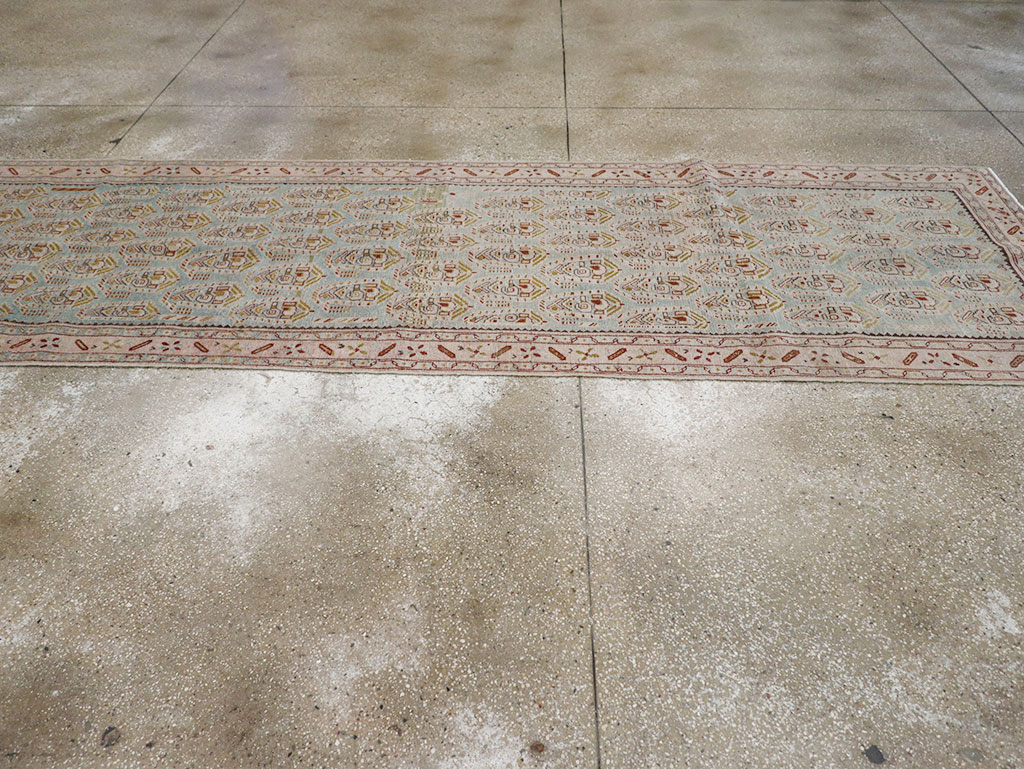Vintage Persian Malayer Long Runner, No.32678 - Gss