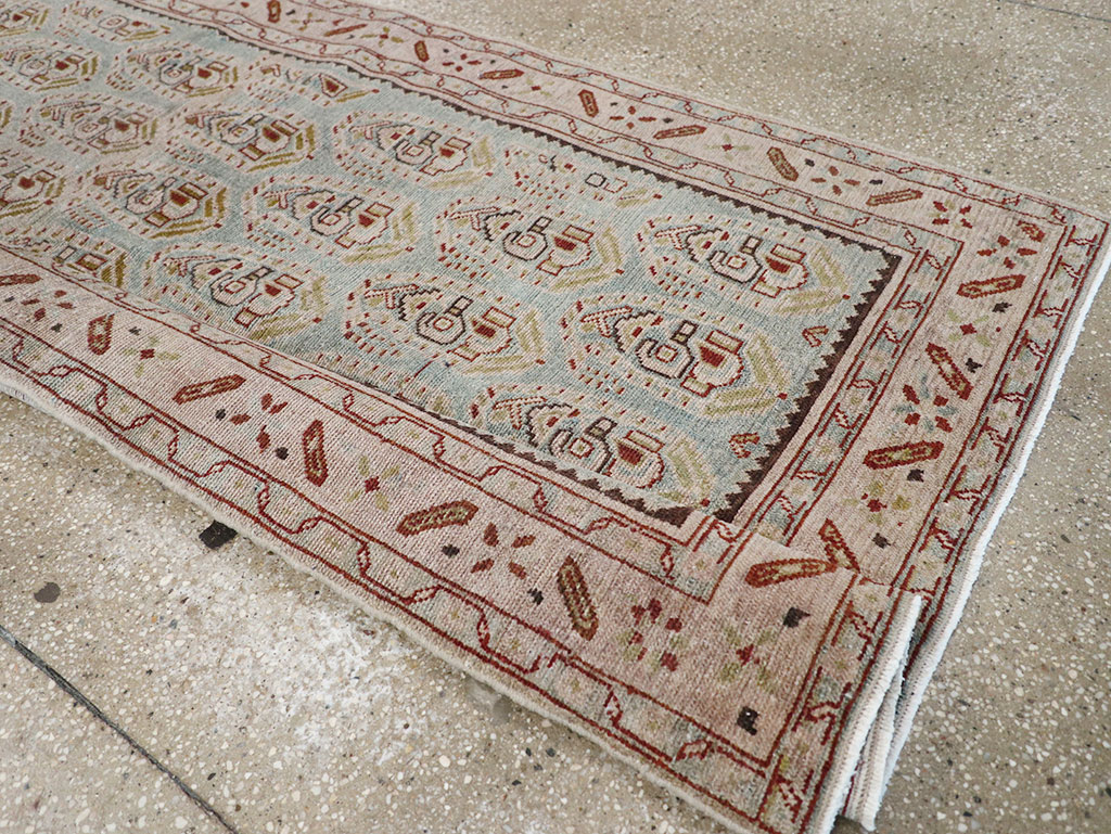 Vintage Persian Malayer Long Runner, No.32678 - Gss