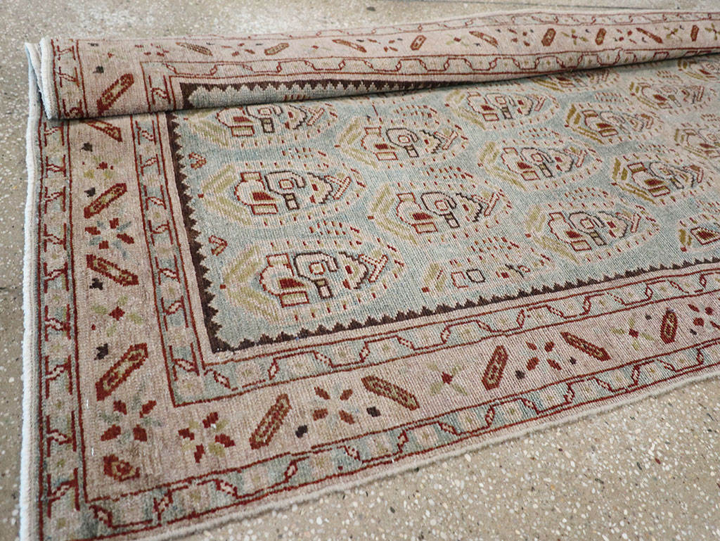 Vintage Persian Malayer Long Runner, No.32678 - Gss