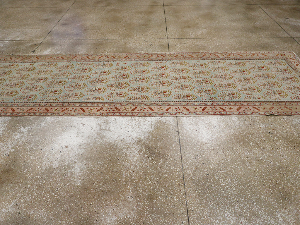 Vintage Persian Malayer Long Runner, No.32679 - Gss