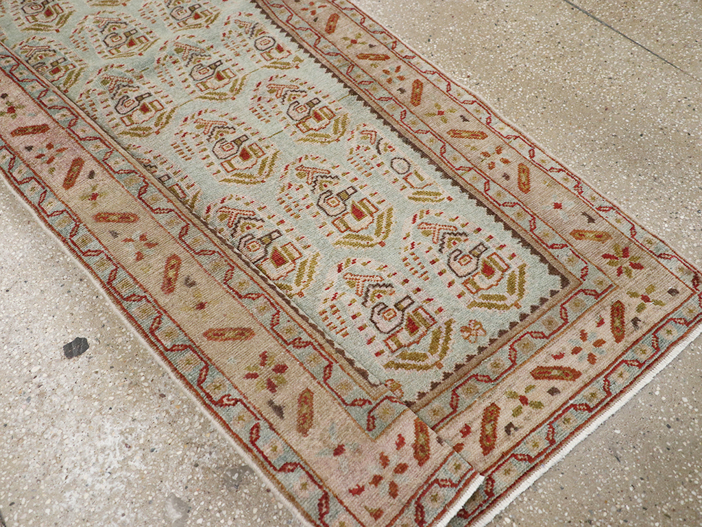 Vintage Persian Malayer Long Runner, No.32679 - Gss
