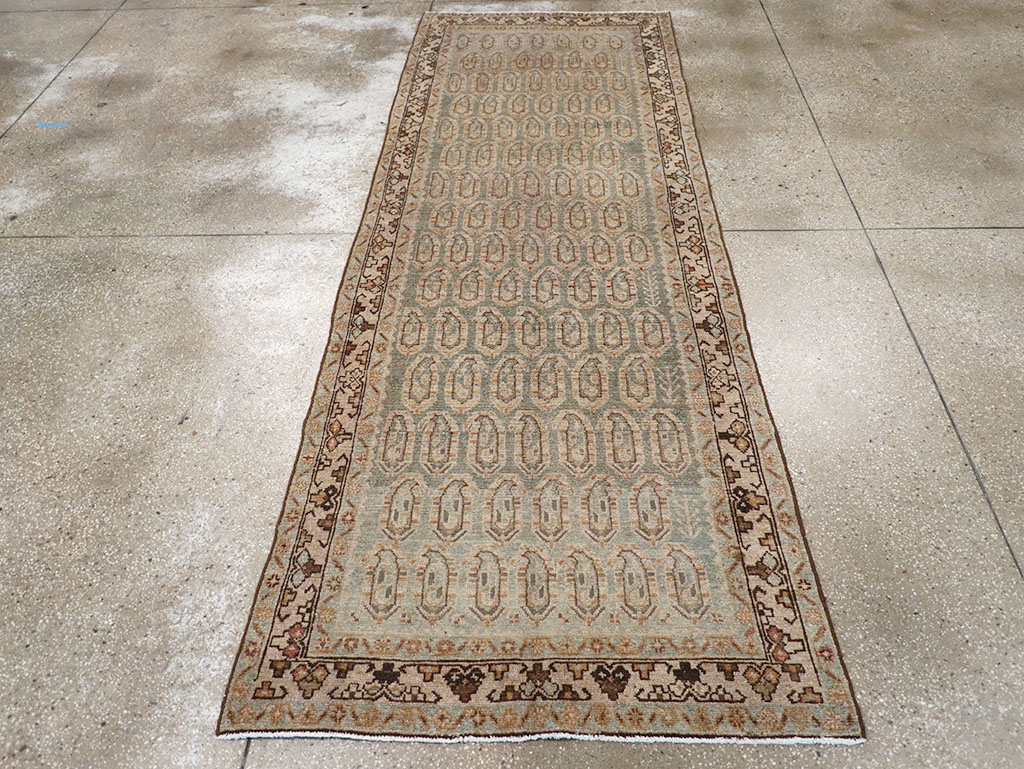 Vintage Persian Malayer Runner, No.32680 - Gss