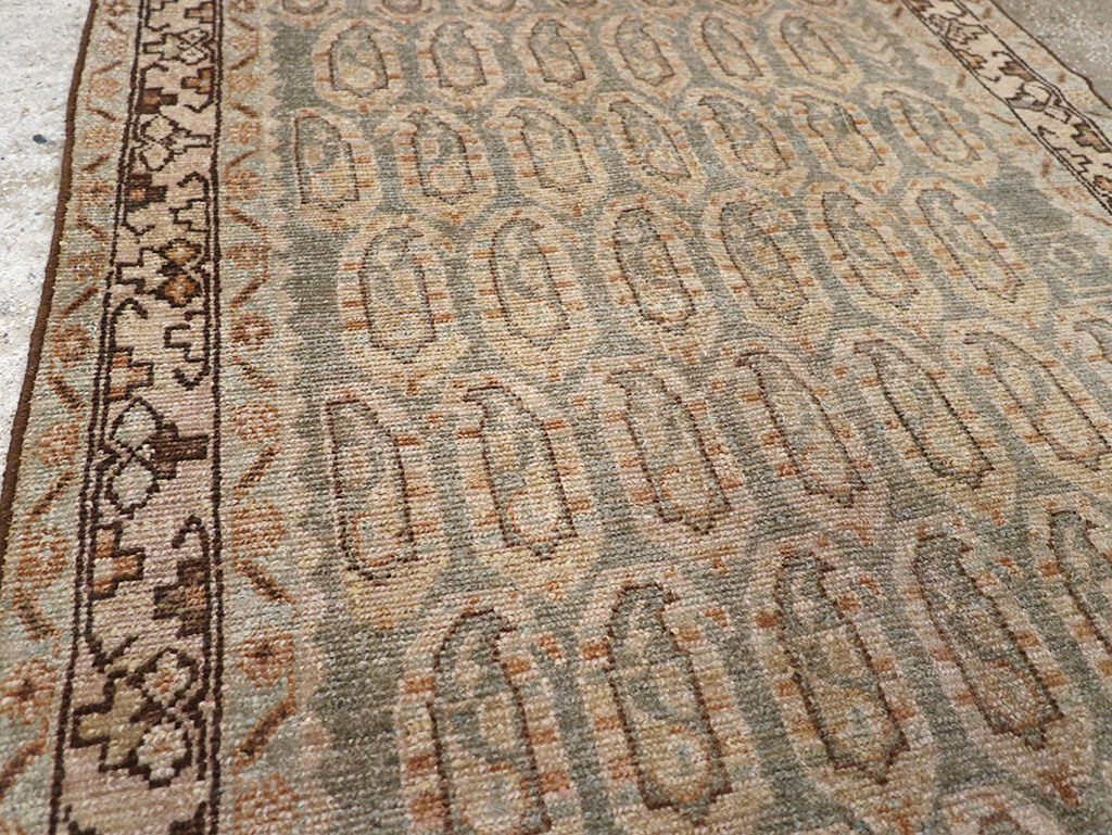 Vintage Persian Malayer Runner, No.32680 - Gss