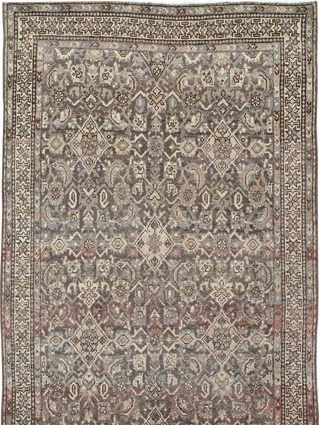 Antique Persian Kurd Runner, No.32681 - Gss