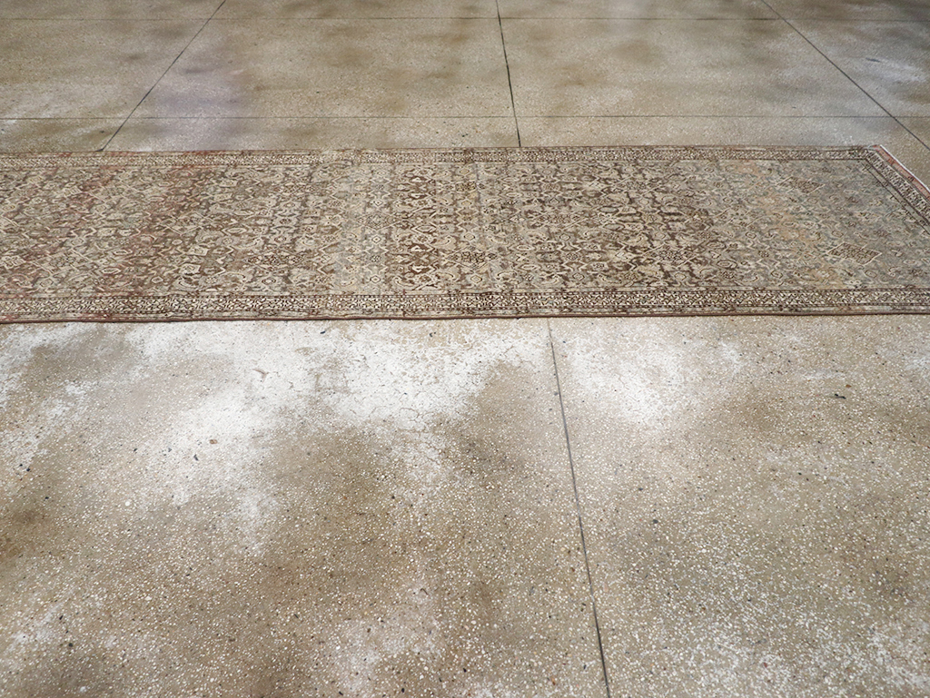 Antique Persian Kurd Runner, No.32681 - Gss