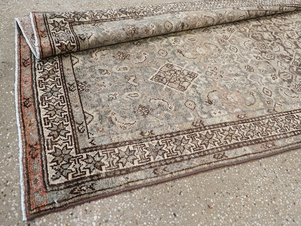 Antique Persian Kurd Runner, No.32681 - Gss