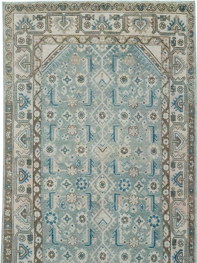 Vintage Persian Malayer Runner, No.32683 - Gss