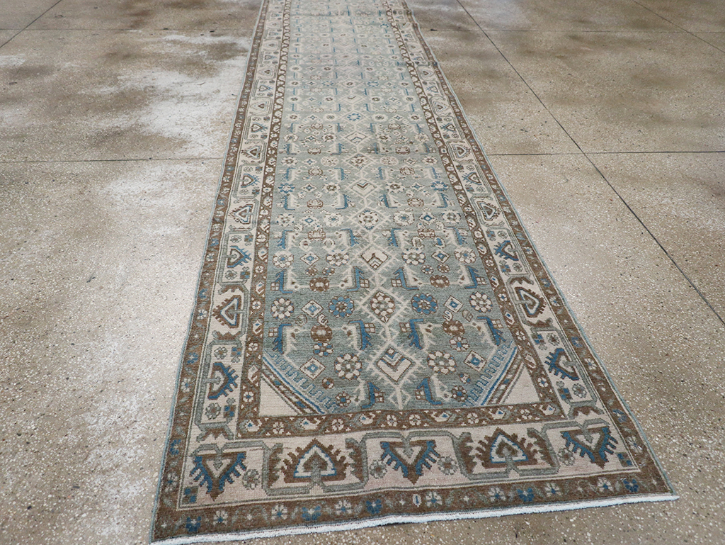 Vintage Persian Malayer Runner, No.32683 - Gss