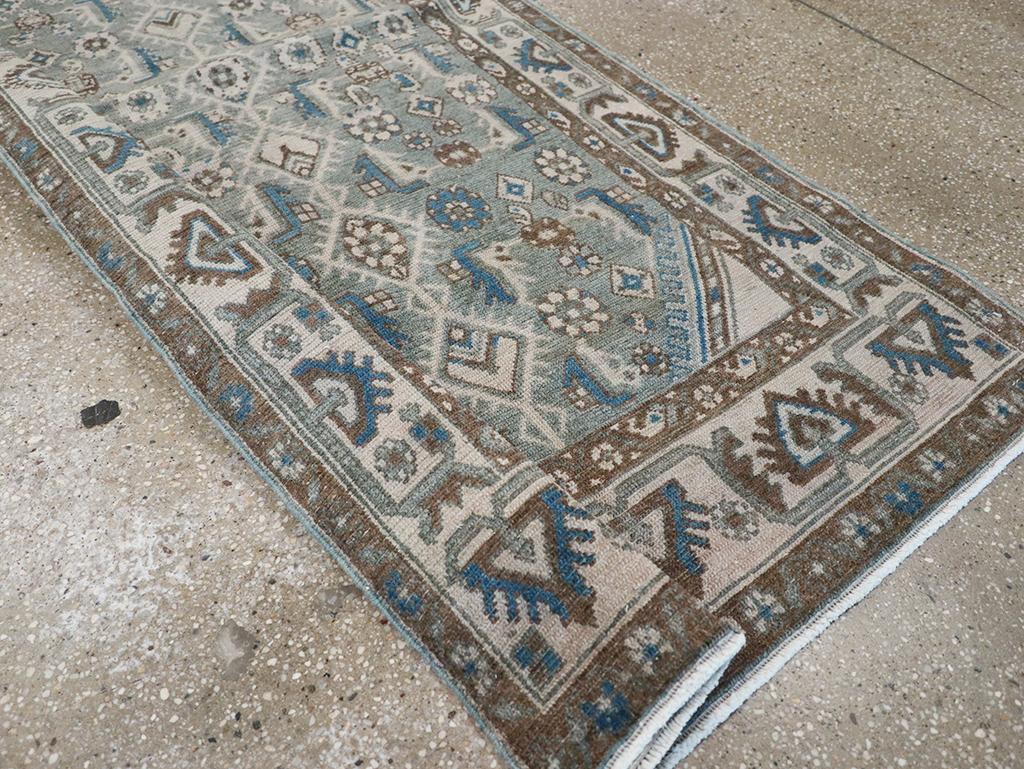 Vintage Persian Malayer Runner, No.32683 - Gss
