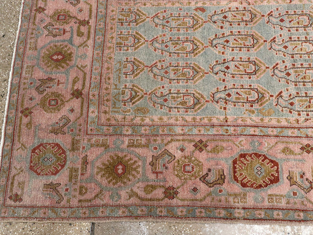 Vintage Persian Malayer Long Runner, No.32684 - Gss