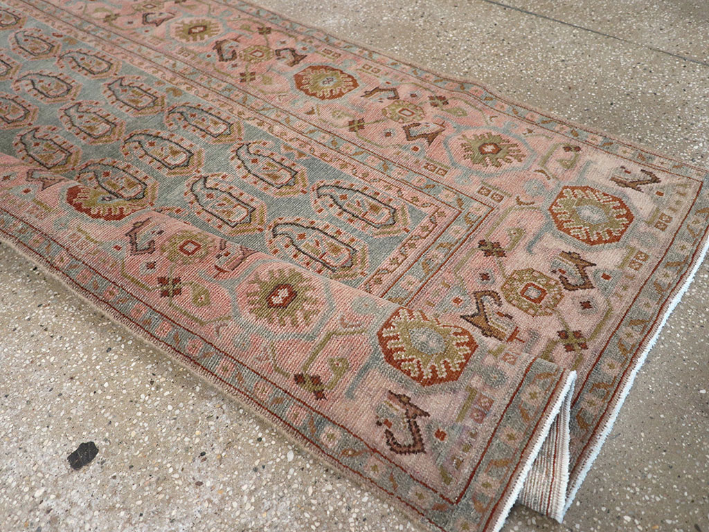 Vintage Persian Malayer Long Runner, No.32684 - Gss