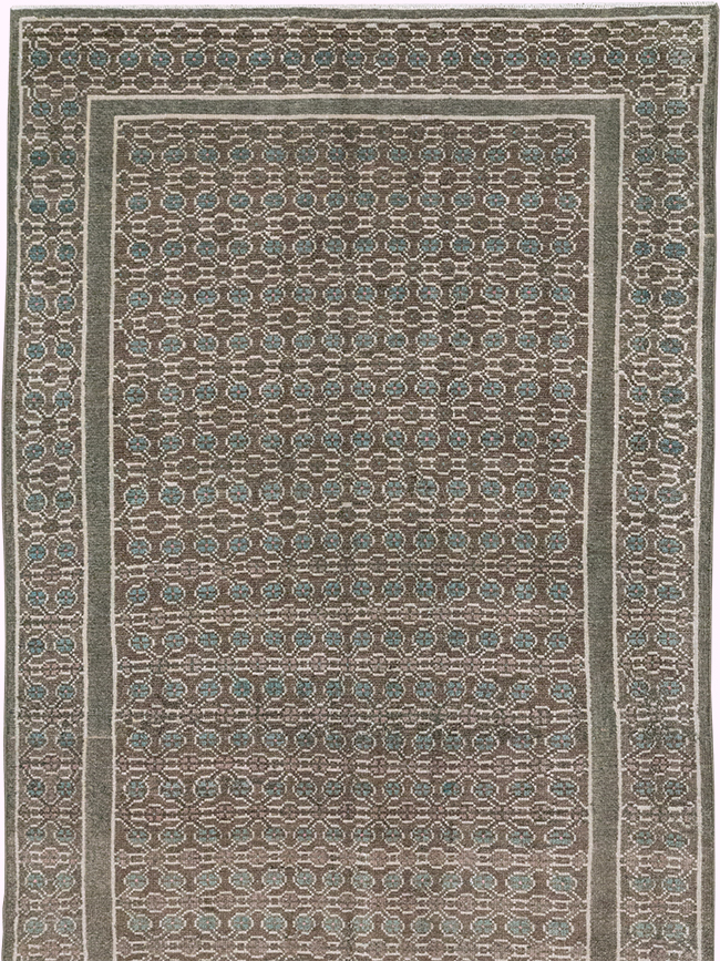 Vintage Persian Serab Runner, No.32685 - Gss