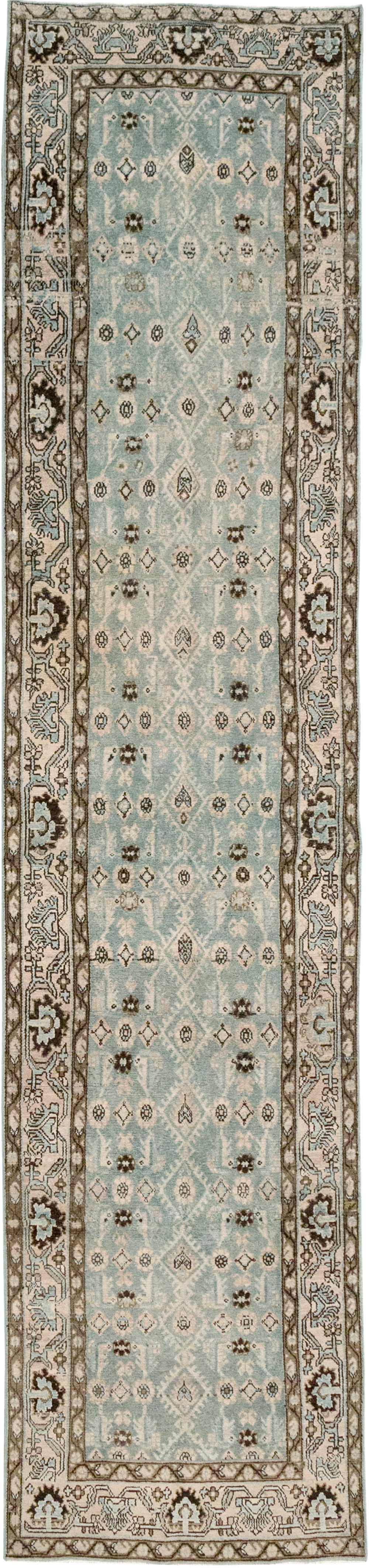 Vintage Persian Malayer Runner, No.32686 - Gss