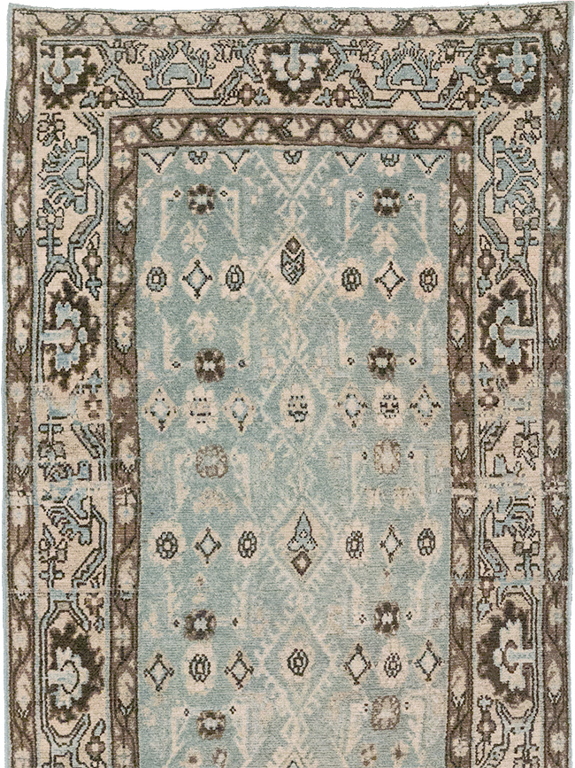 Vintage Persian Malayer Runner, No.32686 - Gss