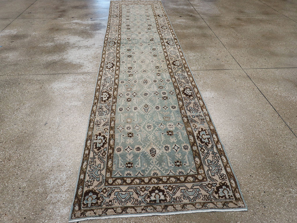 Vintage Persian Malayer Runner, No.32686 - Gss