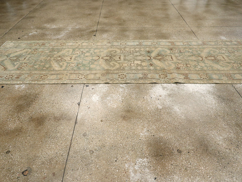 Vintage Persian Malayer Long Runner, No.32687 - Gss