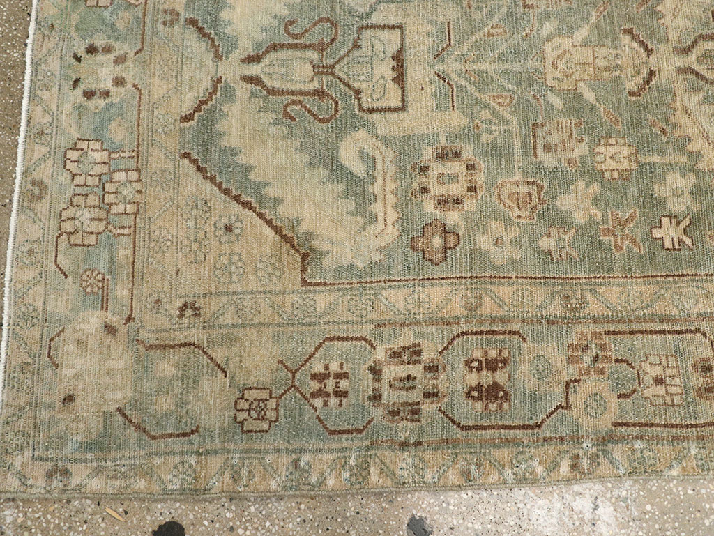 Vintage Persian Malayer Long Runner, No.32687 - Gss