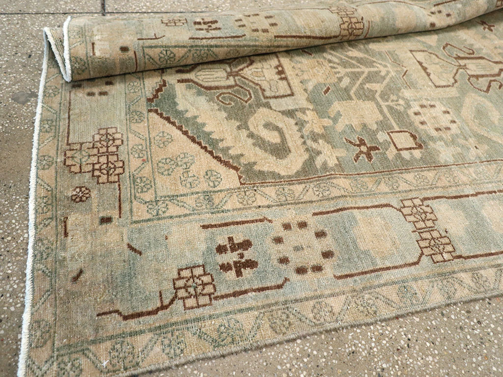 Vintage Persian Malayer Long Runner, No.32687 - Gss