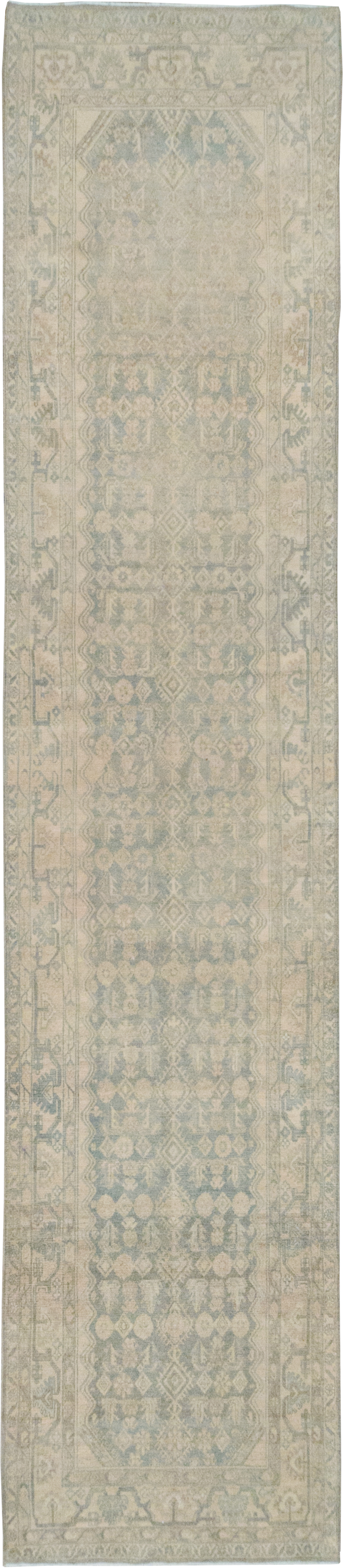 Vintage Persian Malayer Long Runner, No.32688 - Gss
