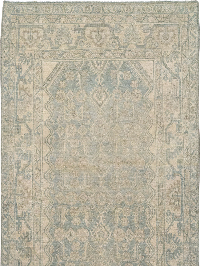 Vintage Persian Malayer Long Runner, No.32688 - Gss