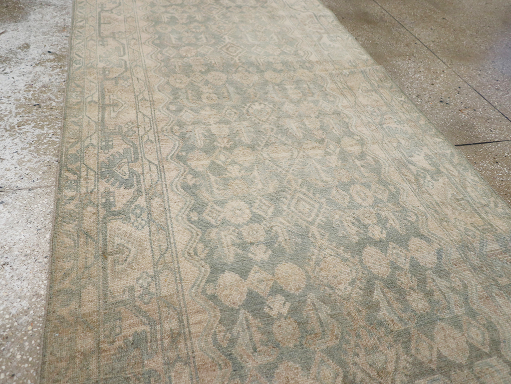 Vintage Persian Malayer Long Runner, No.32688 - Gss