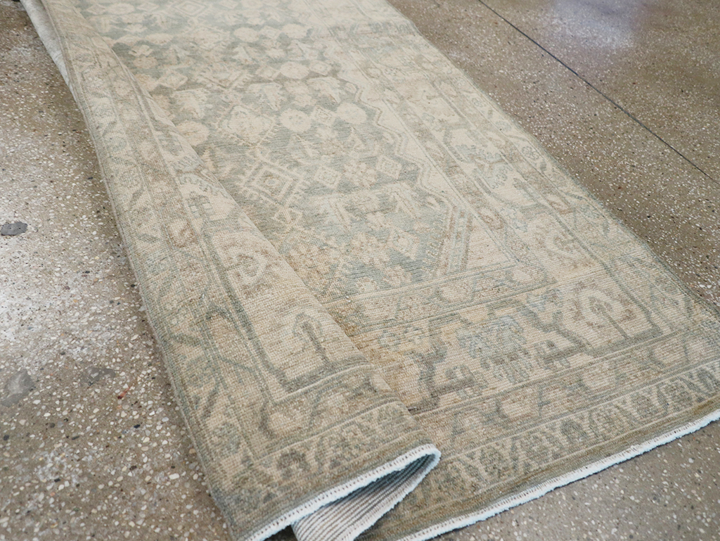 Vintage Persian Malayer Long Runner, No.32688 - Gss