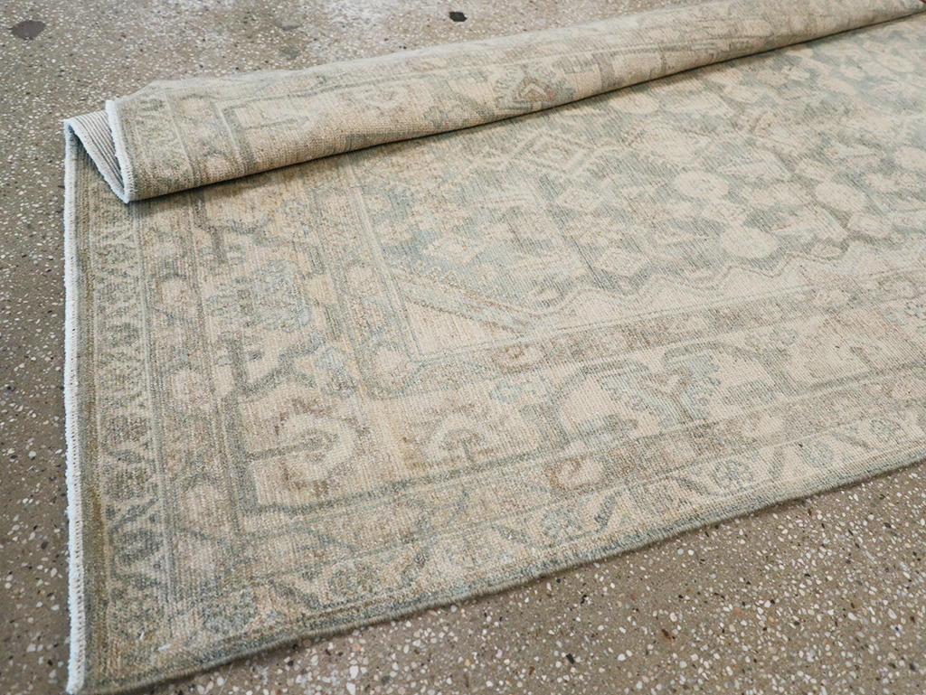 Vintage Persian Malayer Long Runner, No.32688 - Gss