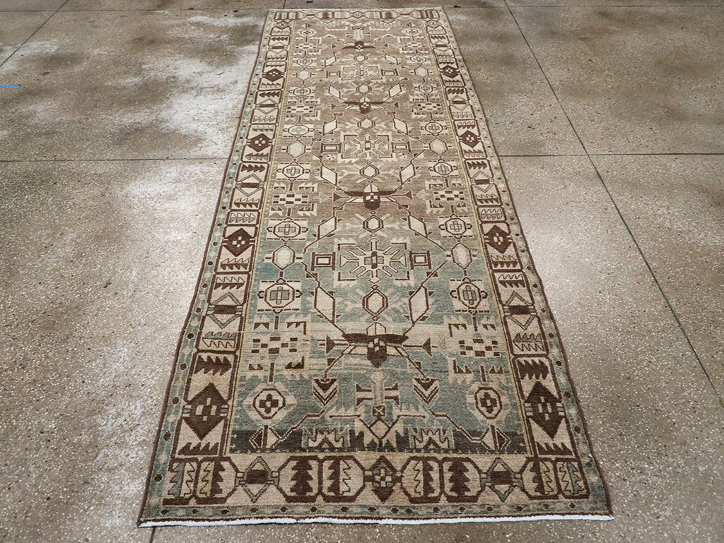 Vintage Persian Malayer Runner, No.32690 - Gss