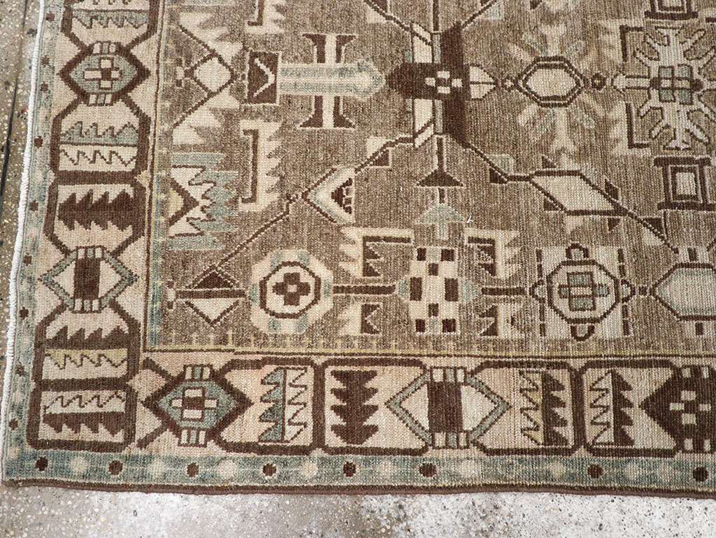 Vintage Persian Malayer Runner, No.32690 - Gss