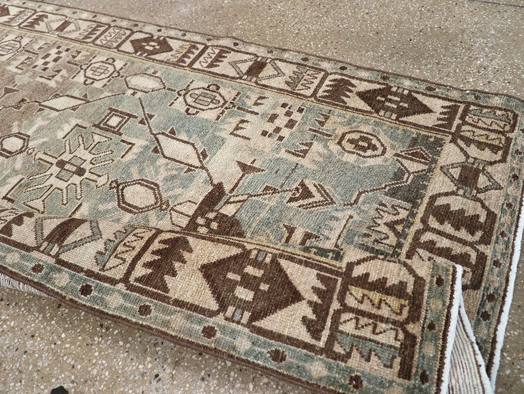 Vintage Persian Malayer Runner, No.32690 - Gss