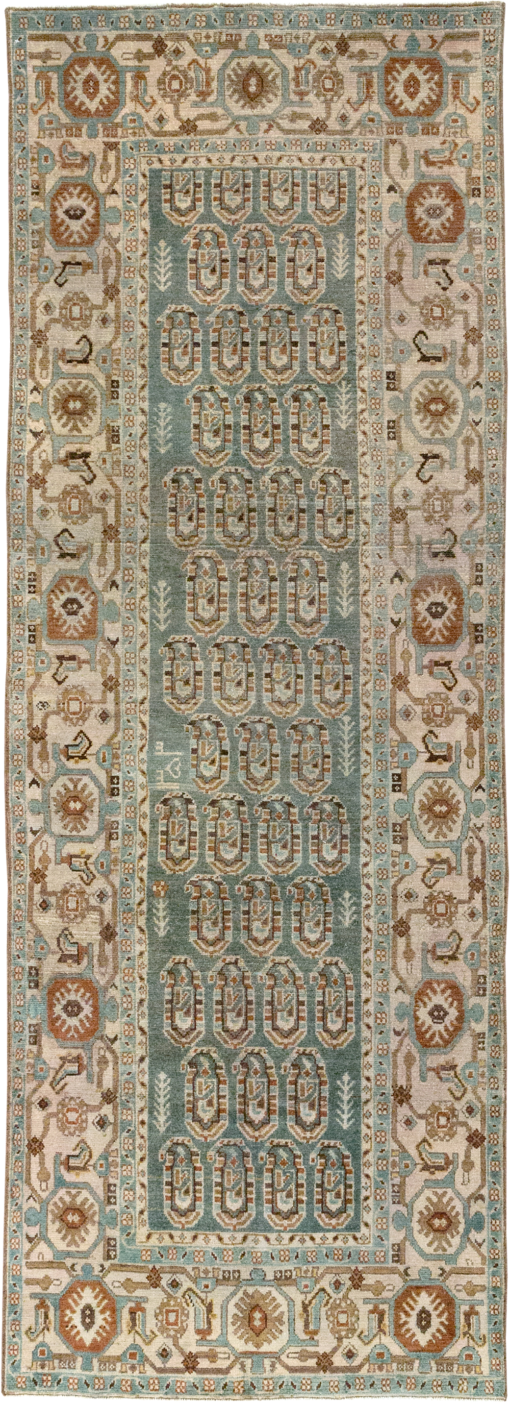 Vintage Persian Malayer Runner, No.32693 - Gss
